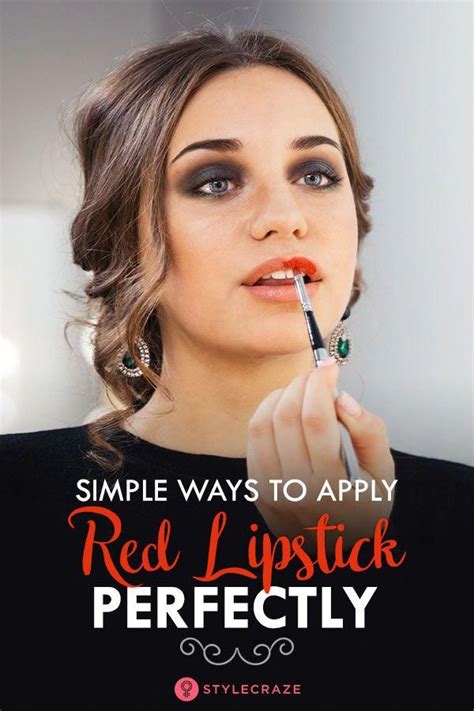 How To Wear Red Lipstick Perfectly A Step By Step Tutorial