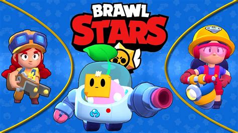 Abriendo De 10 Cajas 🎁 En Brawl Stars Y Usando A Sprout El Nuevo Brawl Jackie Y Jessie Youtube