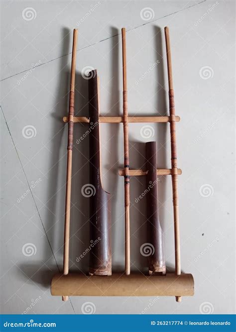 Angklung Is A Traditional Indonesian Musical Instrument Made Of Bamboo