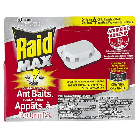 Raid Double Action Ant Bait Pack Of Rona