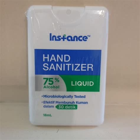 Jual Instance Hand Sanitizer Pocket Spray Ml Shopee Indonesia