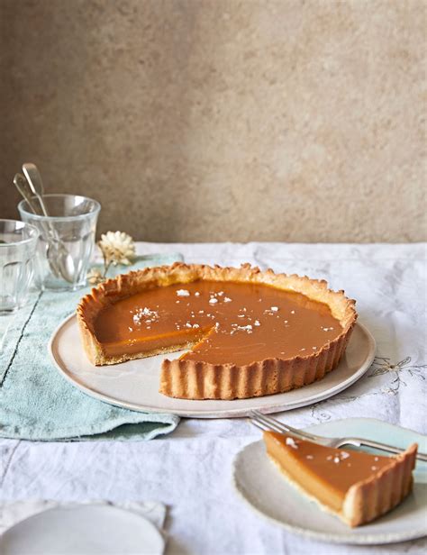 Salted Caramel Tart Recipe House And Garden