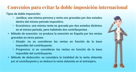 Cómo evitar la doble imposición internacional Convenios