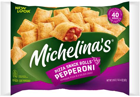 Pepperoni Pizza Snack Rolls 40 Count - Michelina's Frozen Entrees