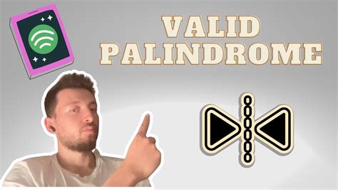 Valid Palindrome Leetcode Java Youtube