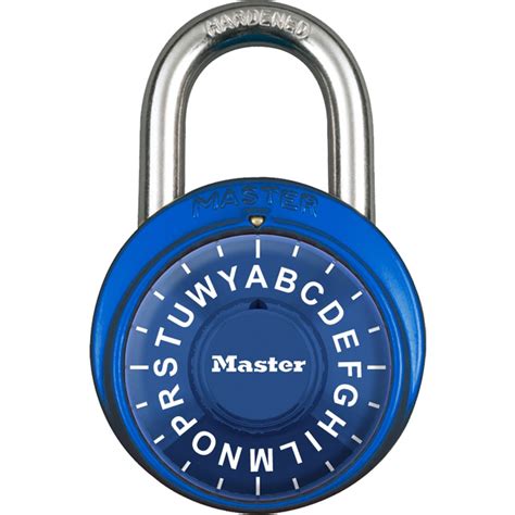 Shop Master Lock In Mm Wide Ez Turn Word Combination Dial