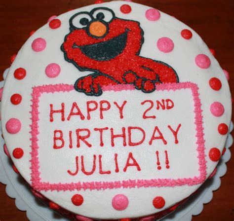 Elmo Birthday Cake - CakeCentral.com