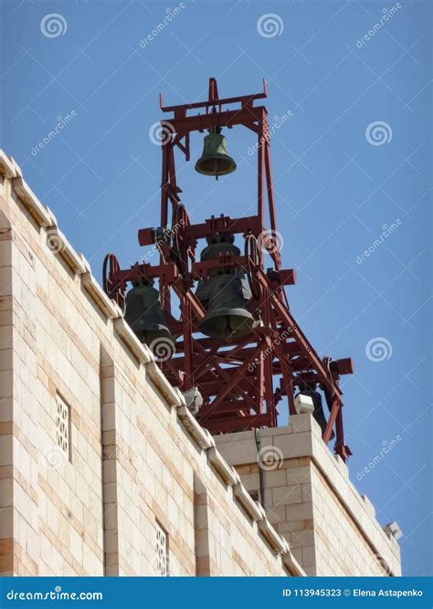 Modern Bell Tower Stock Image Image Of Israel Wall 113945323