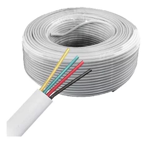 Bobina De Cable Alarma Saxxon Owac4100j 22awg 100 Metros Envío gratis