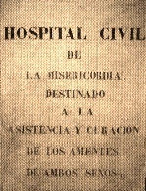 Placa Del Antiguo Manicomio Del Cercado Hoy En El Hospital Larco