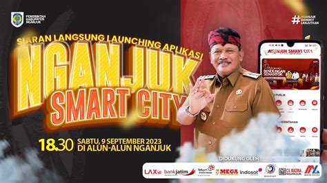 Launching Aplikasi Nganjuk Smart City Siaran Langsung Youtube