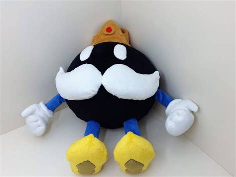 Custom King Bob-omb plush – AnnushkaToys Custom plush