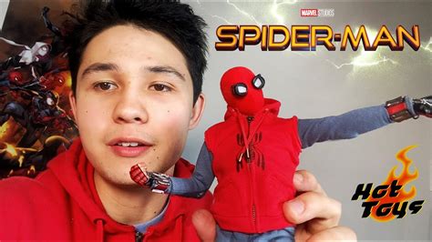 My Dream Spider Man Suit Just Got REAL Hot Toys Spider Man Homemade Suit Review YouTube