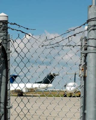 Cedar Posts And Barbed Wire Fences Charlotte Douglas International