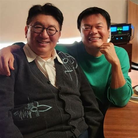 El Presidente De Hybe Bang Si Hyuk Public Dos Fotos Con Jypark Park