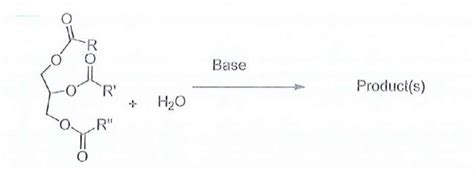 Solved The hydrolysis of triacylglycerol can be done in | Chegg.com