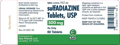 Sulfadiazine Tablets Usp