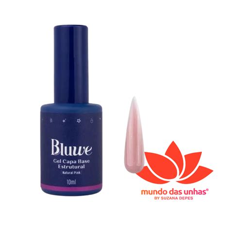 GEL CAPA BASE ESTRUTURAL NATURAL PINK BLUWE 10ML GEL Mundo Das Unhas