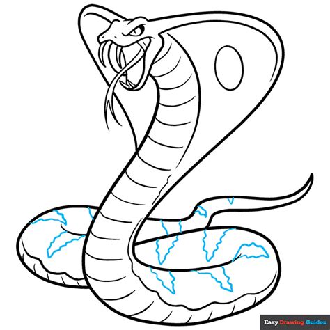 cobra snake sketch