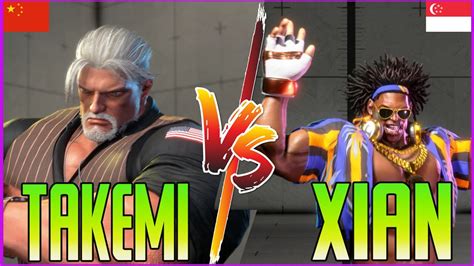 Sf Takemi Guile Vs Xian Deejay Street Fighter High Level