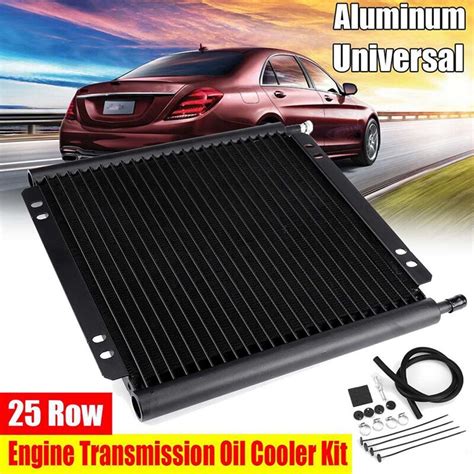 Row Universal Oil Cooler Aluminum Transmission Oil Cooler Automatic