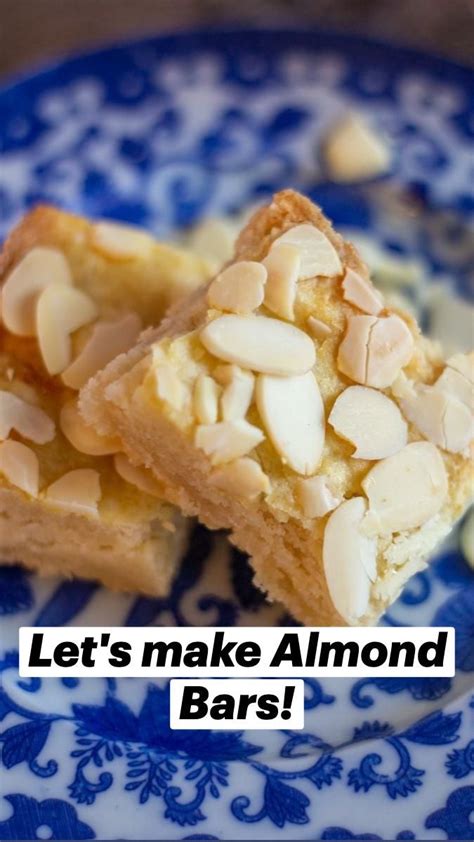 Dutch Almond Bars Recipe