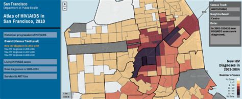 Maps Mania Mapping Hivaids In San Francisco