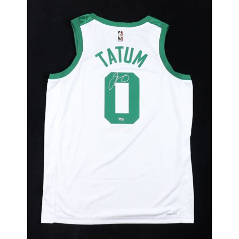 Jayson Tatum Signed Celtics Jersey (Fanatics) | Pristine Auction