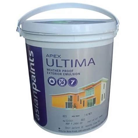 Asian Paints Apex Ultima Weather Proof Exterior Emulsion Paint