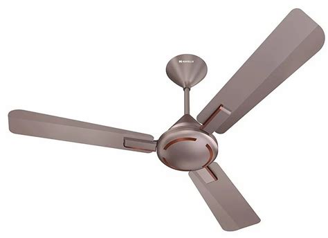 3 Blades Havells 1200mm Ambrose Energy Saving Ceiling Fan 390 RPM At