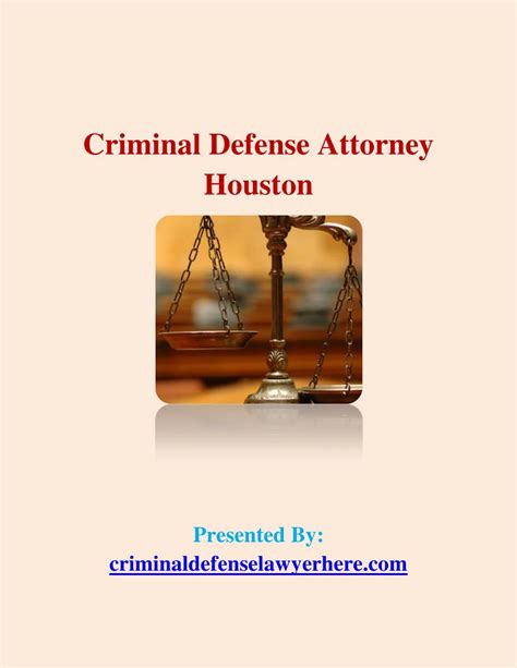 PPT - Criminal Defense Attorney Houston PowerPoint Presentation, free ...