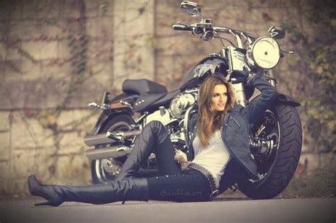 Pin by Matthew Chazan on Stana Katic | Motorcycle girl, Biker ...