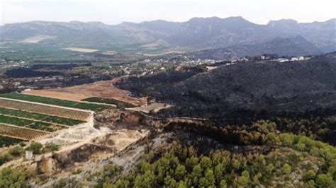 El Incendio De Llutxent Ya Est Estabilizado