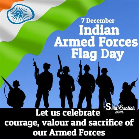 Indian Armed Forces Flag Day Wishes, Messages, Quotes Images ...