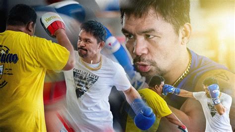 Pacquiao Showing Speed And Focus In Training Camp Youtube