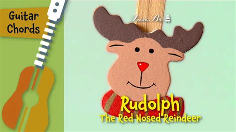 Rudolph the Red Nosed Reindeer Guitar Chords Tabs Notes PDF