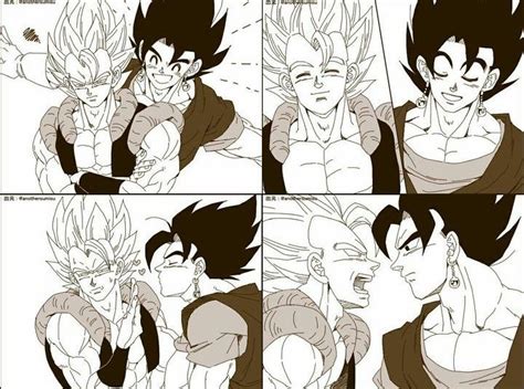 Pin by Christopher Alfredo Díaz Ramír on Vegetto y Gogeta Dragon ball