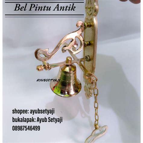 Jual Bel Pintu Wayang Bel Wayang Lonceng Kuningan Kerucut Antik