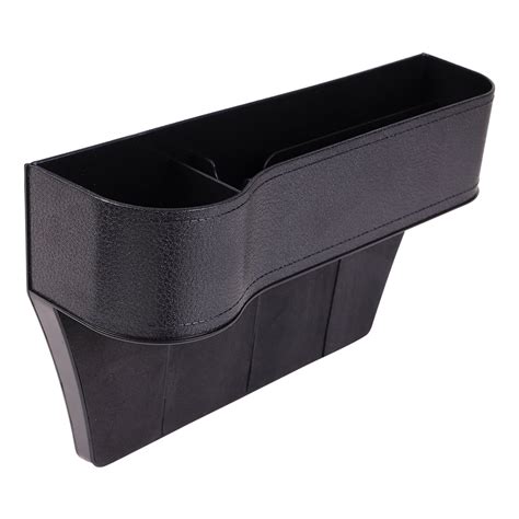 1Pc Car Seat Crevice Gaps Storage Box ABS Plastic Auto Drink Pockets