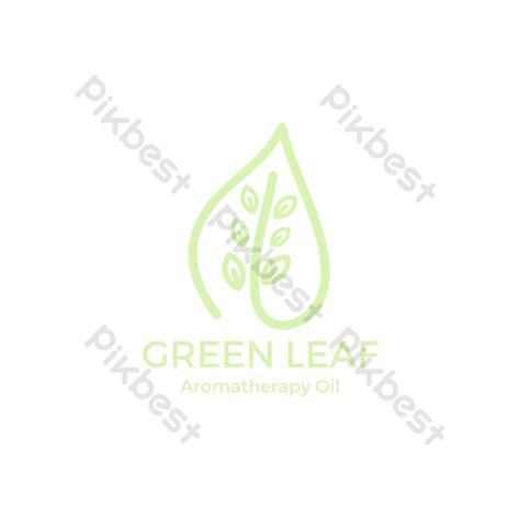 Hand Draw Green Leaf Logo PNG Images | PNG Free Download - Pikbest