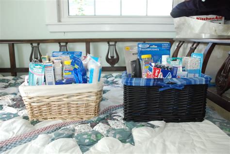 Creative Welcome Basket Ideas For Overnight Guests