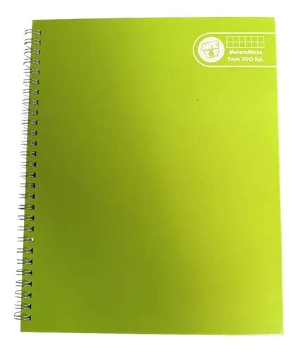 Cuaderno Univ Mat Mm Hjs Tapa Extradura Arte Top Cuotas Sin