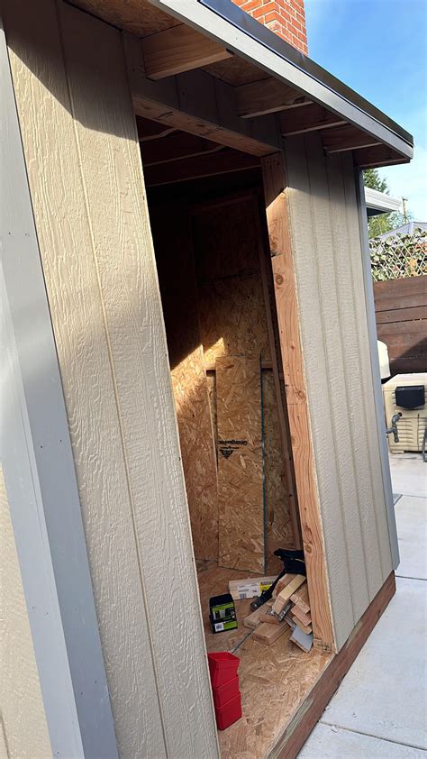 Shed sliding door : r/DIY