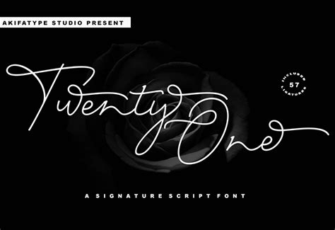 Twenty One Font