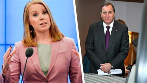 Annie Lööf Vill Släppa Fram Stefan Löfven Den Bästa Lösningen