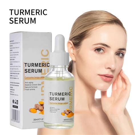 Turmeric Freckle Whitening Oil Serum Curcumin Oil Brighten Faded Dark