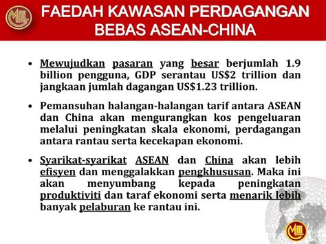 PPT Kawasan Perdagangan Bebas ASEAN China ACFTA PowerPoint