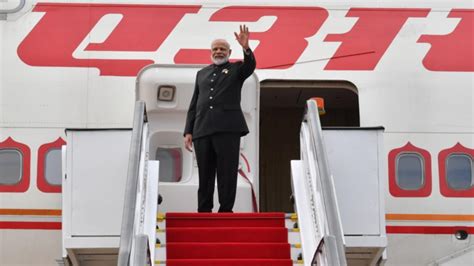 PM Modi Emplanes For New Delhi After Wrapping Up Very Productive