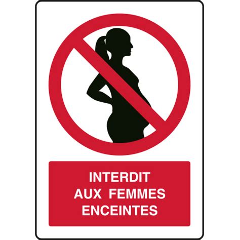 Panneau Vertical Interdit Aux Femmes Enceintes Virages The Best Porn