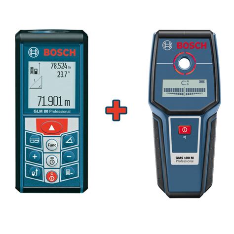 Bosch GLM80 + GMS100 дальномер лазерный 06159940AU | GEOOPTIC
